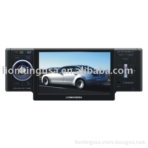 Car DVD Player with 4.2-Inch TFT LCD Touch Screen